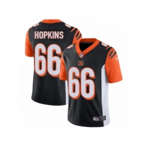 Men Nike Cincinnati Bengals #66 Trey Hopkins Black Team Color Vapor Untouchable Limited Player NFL Jersey