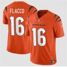 Men's Cincinnati Bengals #16 Joe Flacco Orange 2025 F.U.S.E. Vapor Untouchable Limited Football Stitched Jersey