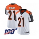 Men's Cincinnati Bengals #21 Darqueze Dennard White Vapor Untouchable Limited Player 100th Season Football Jersey