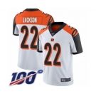 Men's Cincinnati Bengals #22 William Jackson White Vapor Untouchable Limited Player 100th Season Football Jersey