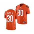 Men's Cincinnati Bengals #30 Jessie Bates III 2021 Orange Vapor Untouchable Limited Stitched Football Jersey