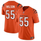 Men's Cincinnati Bengals #55 Logan Wilson Orange 2025 F.U.S.E. Vapor Untouchable Limited Stitched Football Jersey