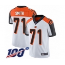 Men's Cincinnati Bengals #71 Andre Smith White Vapor Untouchable Limited Player 100th Season Football Jersey