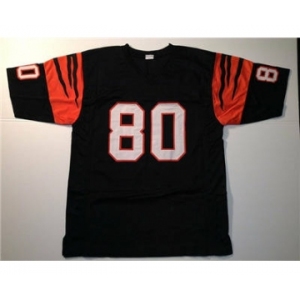 Men's Cincinnati Bengals #80 Cris Collinsworth Throwback Stitched Jersey