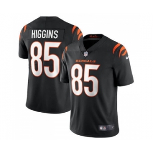 Men's Cincinnati Bengals #85 Tee Higgins 2021 Black Vapor Untouchable Limited Stitched Football Jersey