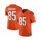 Men's Cincinnati Bengals #85 Tee Higgins 2021 Orange Vapor Untouchable Limited Stitched Football Jersey