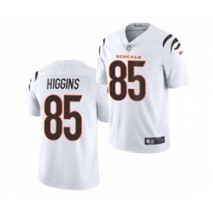 Men's Cincinnati Bengals #85 Tee Higgins 2021 White Vapor Untouchable Limited Stitched Football Jersey