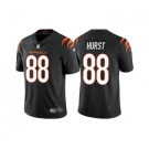 Men's Cincinnati Bengals #88 Hayden Hurst Black Vapor Untouchable Limited Stitched Jersey