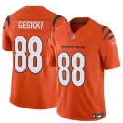 Men's Cincinnati Bengals #88 Mike Gesicki Orange 2024 F.U.S.E. Vapor Untouchable Limited Stitched Jersey