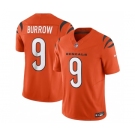 Men's Cincinnati Bengals #9 Joe Burrow Orange 2023 F.U.S.E. Vapor Untouchable Limited Stitched Jersey