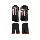 Men's Nike Cincinnati Bengals #11 Brandon LaFell Limited Black Tank Top Suit NFL Jersey