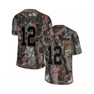 Men's Nike Cincinnati Bengals #12 Alex Erickson Limited Camo Rush Realtree NFL Jersey