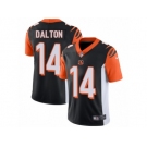 Men's Nike Cincinnati Bengals #14 Andy Dalton Vapor Untouchable Limited Black Team Color NFL Jersey