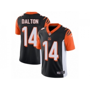 Men's Nike Cincinnati Bengals #14 Andy Dalton Vapor Untouchable Limited Black Team Color NFL Jersey