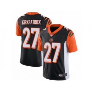 Men's Nike Cincinnati Bengals #27 Dre Kirkpatrick Vapor Untouchable Limited Black Team Color NFL Jersey