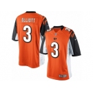 Men's Nike Cincinnati Bengals #3 Jake Elliott Limited Orange Alternate NFL Jersey