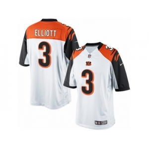 Men's Nike Cincinnati Bengals #3 Jake Elliott Limited White NFL Jersey