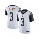 Men's Nike Cincinnati Bengals #3 Jake Elliott Limited White Rush NFL Jersey