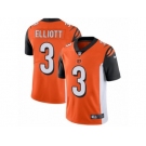 Men's Nike Cincinnati Bengals #3 Jake Elliott Vapor Untouchable Limited Orange Alternate NFL Jersey