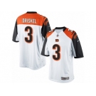 Men's Nike Cincinnati Bengals #3 Jeff Driskel Limited White NFL Jersey