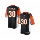 Men's Nike Cincinnati Bengals #30 Cedric Peerman Limited Black Team Color NFL Jersey