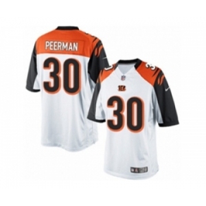 Men's Nike Cincinnati Bengals #30 Cedric Peerman Limited White NFL Jersey