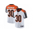 Men's Nike Cincinnati Bengals #30 Cedric Peerman Vapor Untouchable Limited White NFL Jersey