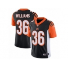 Men's Nike Cincinnati Bengals #36 Shawn Williams Vapor Untouchable Limited Black Team Color NFL Jersey