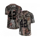 Men's Nike Cincinnati Bengals #42 Clayton Fejedelem Limited Camo Rush Realtree NFL Jersey