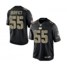 Men's Nike Cincinnati Bengals #55 Vontaze Burfict Limited Black Salute to Service NFL Jersey