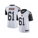 Men's Nike Cincinnati Bengals #61 Russell Bodine Limited White Rush NFL Jersey