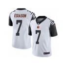 Men's Nike Cincinnati Bengals #7 Boomer Esiason Limited White Rush NFL Jersey