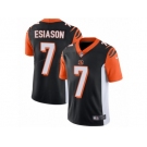 Men's Nike Cincinnati Bengals #7 Boomer Esiason Vapor Untouchable Limited Black Team Color NFL Jersey