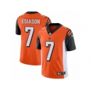 Men's Nike Cincinnati Bengals #7 Boomer Esiason Vapor Untouchable Limited Orange Alternate NFL Jersey