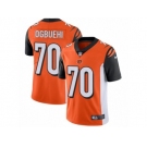 Men's Nike Cincinnati Bengals #70 Cedric Ogbuehi Vapor Untouchable Limited Orange Alternate NFL Jersey