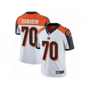 Men's Nike Cincinnati Bengals #70 Cedric Ogbuehi Vapor Untouchable Limited White NFL Jersey