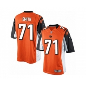 Men's Nike Cincinnati Bengals #71 Andre Smith Limited Orange Alternate NFL Jersey