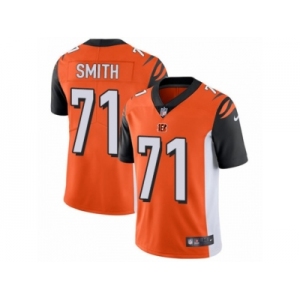 Men's Nike Cincinnati Bengals #71 Andre Smith Vapor Untouchable Limited Orange Alternate NFL Jersey