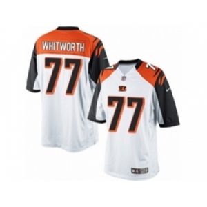 Men's Nike Cincinnati Bengals #77 Andrew Whitworth Limited White NFL Jersey