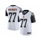 Men's Nike Cincinnati Bengals #77 Andrew Whitworth Limited White Rush NFL Jersey