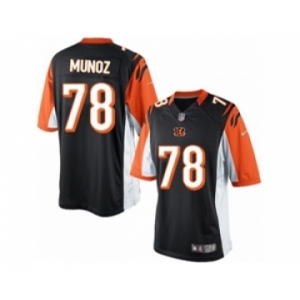 Men's Nike Cincinnati Bengals #78 Anthony Munoz Limited Black Team Color NFL Jersey