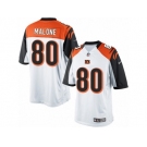 Men's Nike Cincinnati Bengals #80 Josh Malone Limited White NFL Jersey