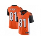 Men's Nike Cincinnati Bengals #81 Tyler Kroft Vapor Untouchable Limited Orange Alternate NFL Jersey