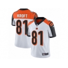 Men's Nike Cincinnati Bengals #81 Tyler Kroft Vapor Untouchable Limited White NFL Jersey