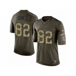 Men's Nike Cincinnati Bengals #82 Marvin Jones Limited Green Salute to Service NFL Jersey