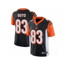 Men's Nike Cincinnati Bengals #83 Tyler Boyd Vapor Untouchable Limited Black Team Color NFL Jersey