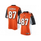 Men's Nike Cincinnati Bengals #87 C.J. Uzomah Limited Orange Alternate NFL Jersey