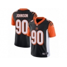 Men's Nike Cincinnati Bengals #90 Michael Johnson Vapor Untouchable Limited Black Team Color NFL Jersey