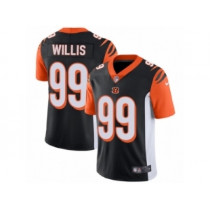 Men's Nike Cincinnati Bengals #99 Jordan Willis Vapor Untouchable Limited Black Team Color NFL Jersey