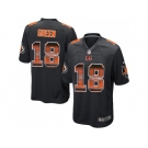 Nike Cincinnati Bengals #18 A.J. Green Black Team Color Men's Stitched NFL Limited Strobe Jersey